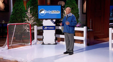 Shark Tank Synthetic Ice Rink Impresses the Sharks