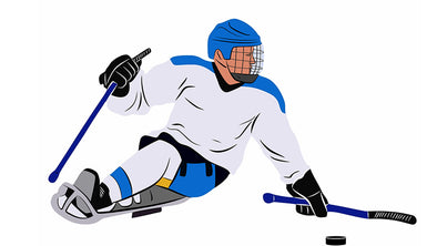 Sled Hockey: Home Training Made Easy With Synthetic Ice