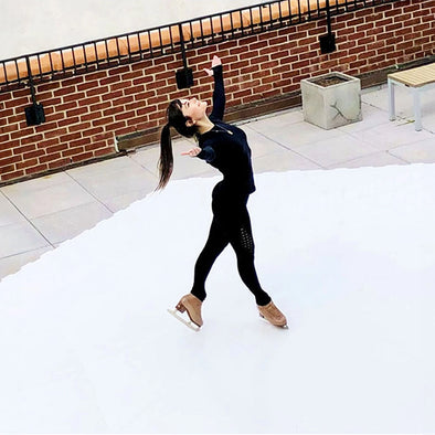 Synthetic Ice Rink - 1/2" X *12' X 20' PolyGlide Pro-Glide Package - PolyGlide Ice