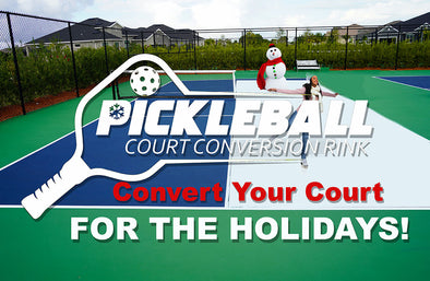 Pickleball Court Conversion Rink by PolyGlide Ice - PolyGlide Ice
