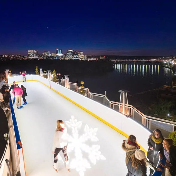 Synthetic Ice | Shark Tank Ice Rink | PolyGlide – PolyGlide Ice