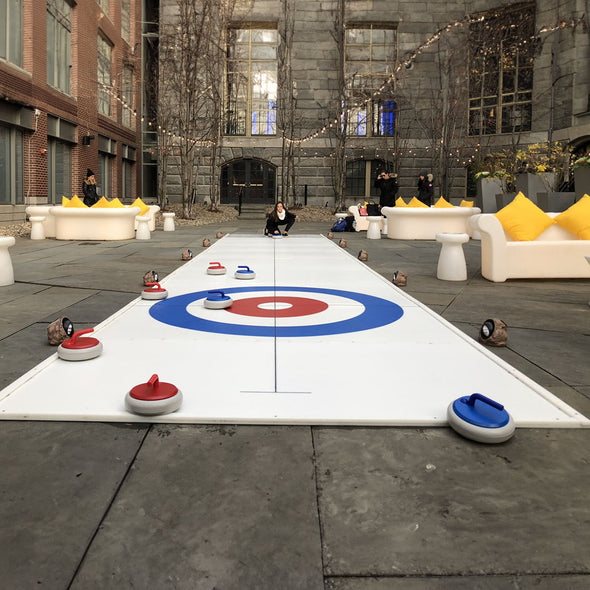 Pro-Curl 320 Curling Rink, 1/2" X 8' X 40' - PolyGlide Ice